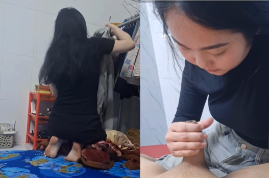 Bạn thân buồn buồn lại thèm bú cu