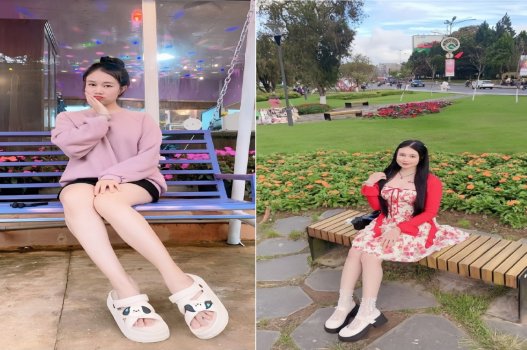 Hai lỗ được nhồi đầy mới làm em ra nước dâm