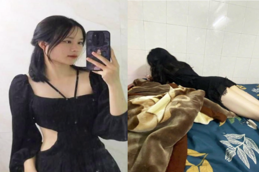 Xả tinh đầy lồn non